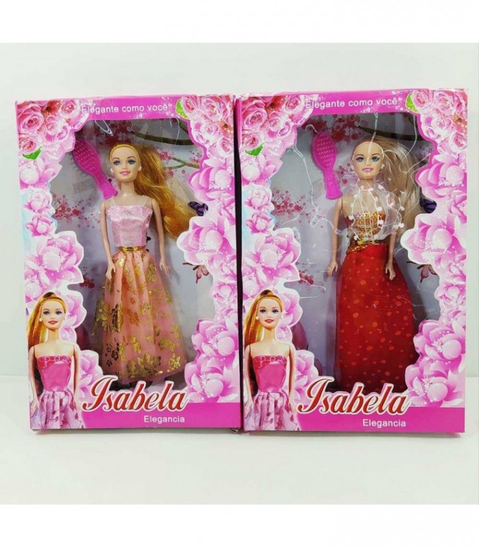 MUÑECA ISABELA C-PEINE 33009