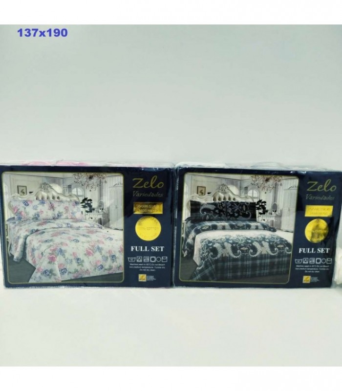 SABANA ZELO 4PCS FULL SET 203X228 CASAL 586656