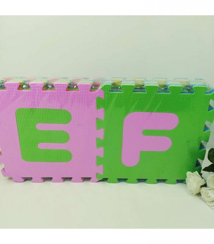 TAPETE EVA GDE 13PCS 50X30 NUM-LETRAS 1616A 2314