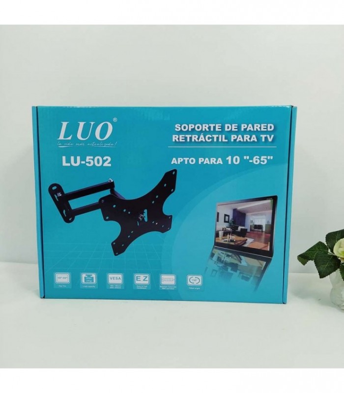 SOPORTE TV  10 A 55 ARTICULADO HDL-117B LU-502