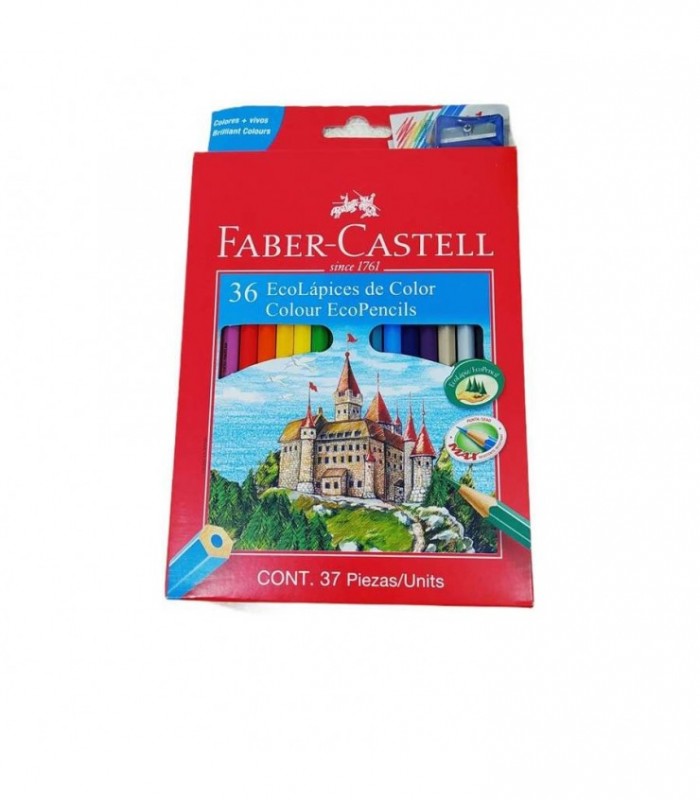 LAPIZ D/COLOR 36PCS FABER 120136   54559