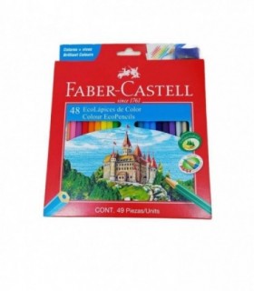 LAPIZ D/COLOR 48PCS FABER LAP4638 545613