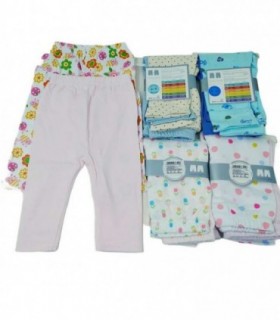 PANTALON 2PCS P/ BEBE COLORIDO 86352-2
