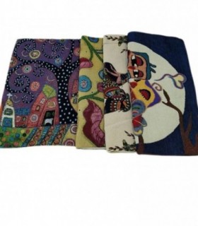 FUNDA P/ALMOHADA (7388) BORDADA GAMUSA 85514