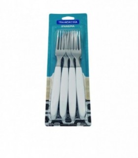 TENEDOR BLANCO 12PCS TRAMONTINA 23362-080