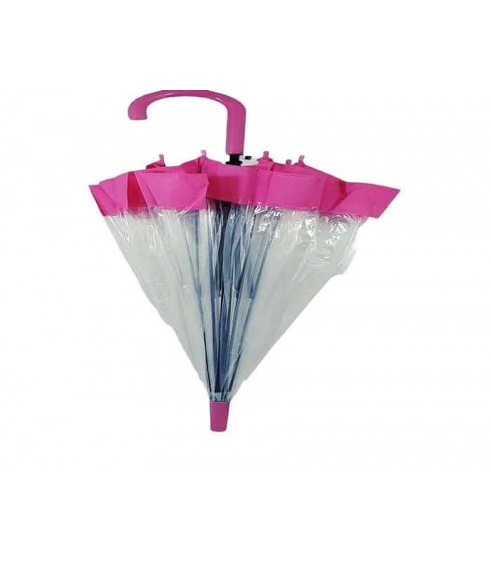 SOMBRILLA TRANSP.COLORIDO JC602 S602