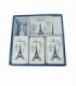 KIT.PARA BAÑO 4PCS PARIS PORCELANA 110495