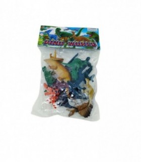 DINOSAURIO PEQ WORLD 18PCS 288