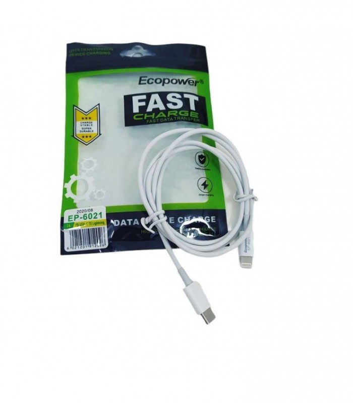 CABLE ECOPOWER USB TYPE-C YPHONE EP-6021