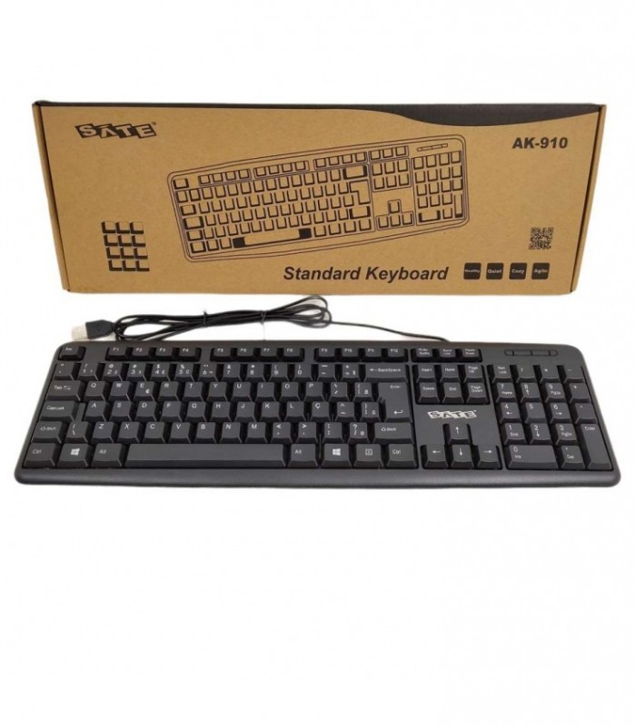 TECLADO SATE AK-910 CON USB AK-910