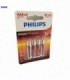 CART.PILA (AAA)ALKA.4PCS PHILIPS 620039  8