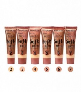 BASE RUBY ROSE MATTE SOFT HB-8050