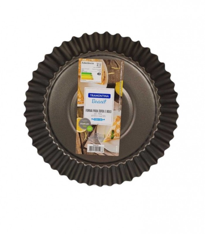 MOLDE P-TARTA 24CM 1.4L TRAMONTINA NGR 20056-024