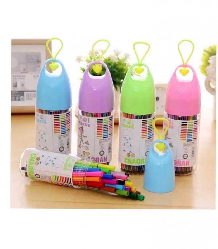 PINCEL 24PCS CHAORAN C/ESTUCHE PLAST 00824