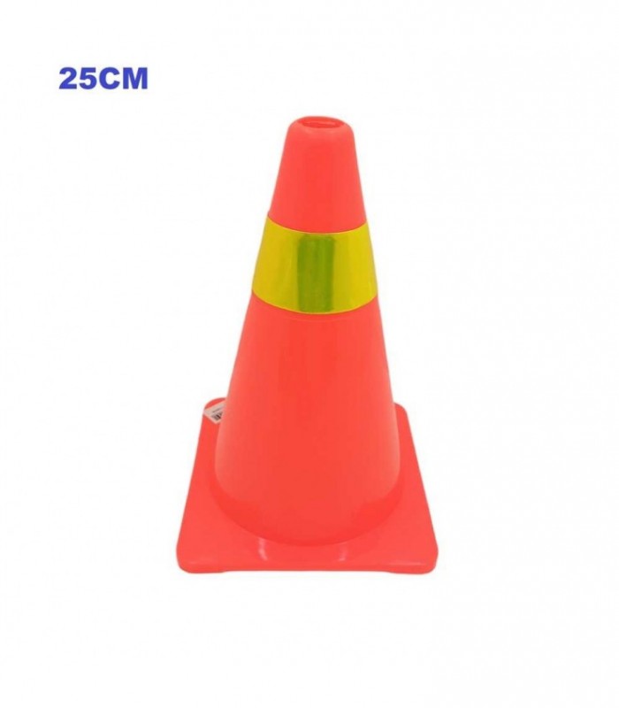 CONO NARANJA 25CM REFLECTIVO 119959