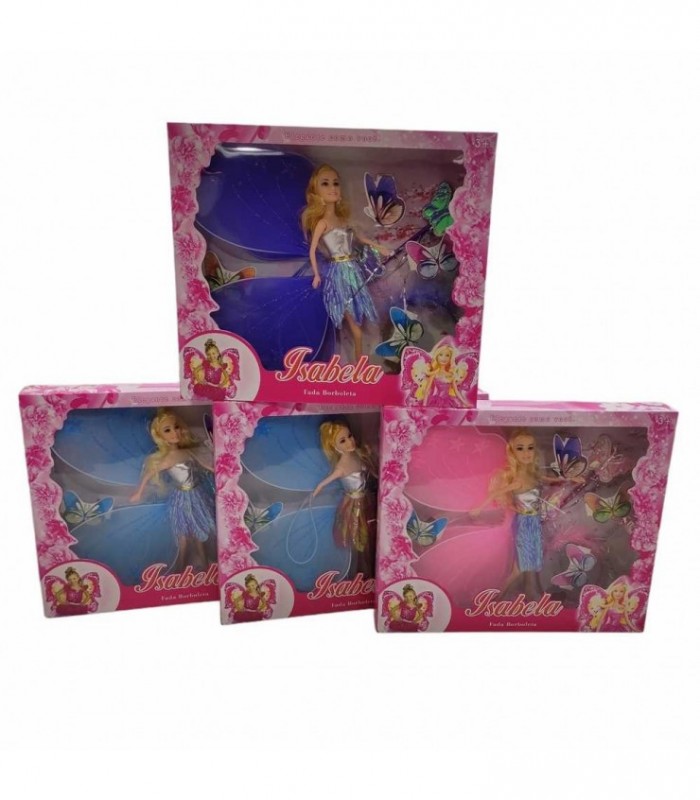 MUÑECA ISABELA C-ALAS GDE 33022