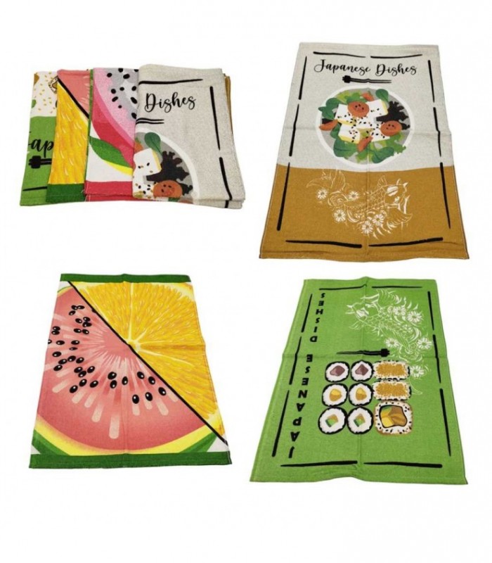TRAPO D-COCINA FIORI 46X65CM 300GR TEKA 877610