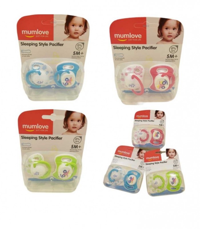 CHUPETE 2PCS CART.0A5M MUMLOVE P3639