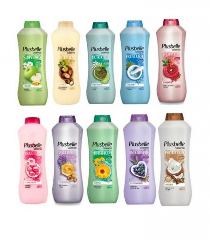 SHAMPOO PLUSBELLE 1000ML VARIADOS 505561