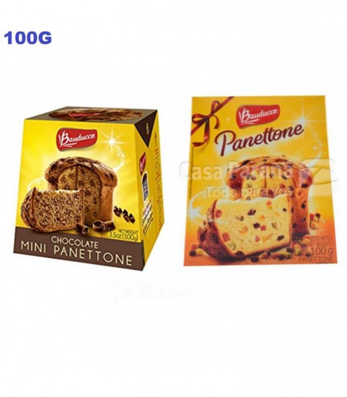 PANETTONE-CHOCO-VAINILLA MINI 80G BAUDUCCO 052205