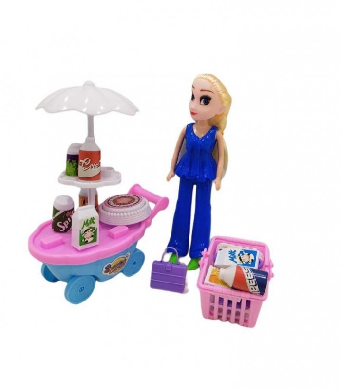 MUÑECA C-CARRITO-ACCESOR SAC.PLAY HOUSE 7602