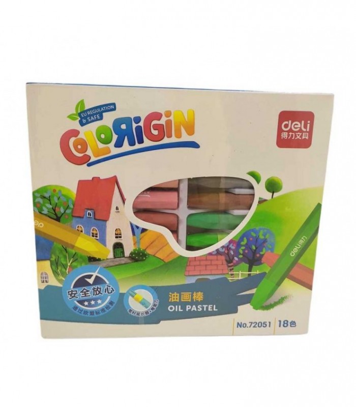 CRAYOLA OIL PASTEL 18PCS COLORIGIN CX 72051