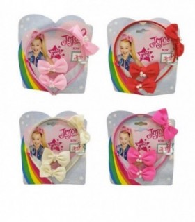 VINCHA KIT 3PCS C-PERLAS 6COLORES JOJO CART 121304