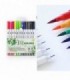 PINCEL 12PCS PUNTA DOBLE 122435