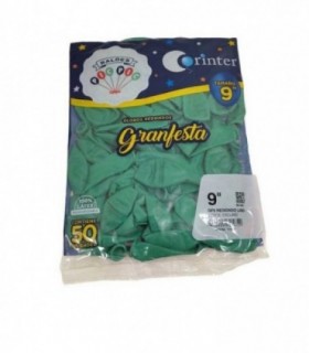 GLOBOS 50PCS VERDE N9 CORINTER 324226 308653