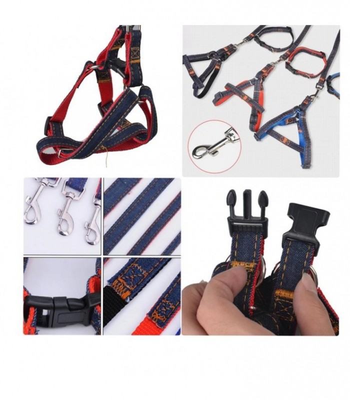 COLLAR P-PERRO C-PECHERA 2X120CM 2COLOR 122996