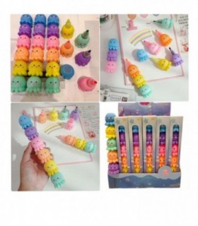 MINI PINCEL 6PCS PULPO COLOR TWH06