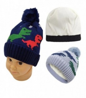 GORRA INF.LANA INFANTIL DINO 109701