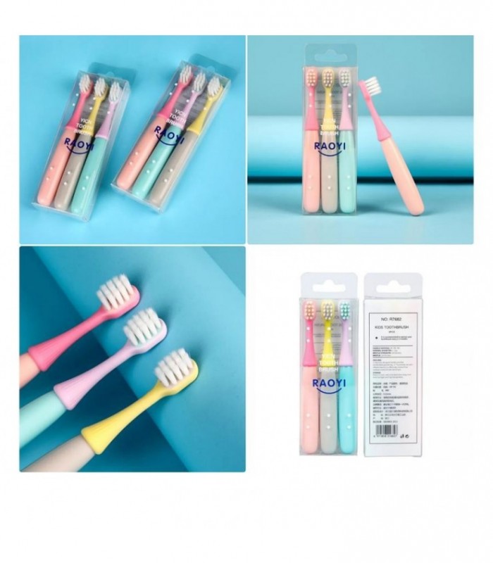 CEPILLO DE DIENTE 3PCS INF.PBC RAOYI R7682