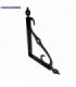 SOPORTE P-PARED METAL NEGRO 188X250MM 127253