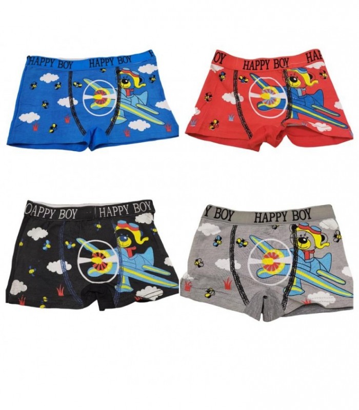 BOXER INFANTIL 1PC ALG.80551-36566 UOMO-HAPY 205