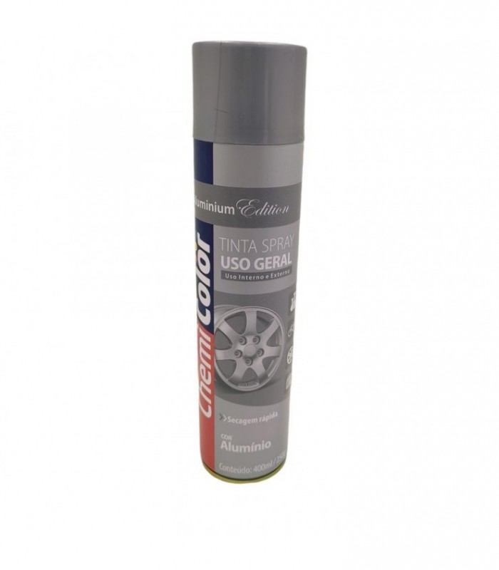 PINTURA SPRAY ALUMINIO 400ML CHEMI 140550