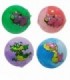 PELOTA DE GOMA C-DISEÑOS VARIOS TRANSP 123877