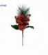 FLOR D-NAVIDAD 27CM FRUTAS MUERDAGO 127608
