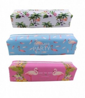 CARTUCHERA INF.NENA 20X4.5X6.2CM FLAMINGO 128385