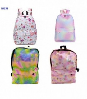 MOCHILA MULTICOLOR 38-31-15CM 105155