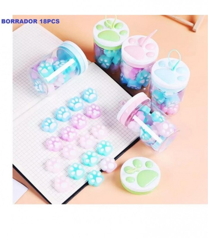 BORRADOR PIEDOG POTE 18PCS QH-8515