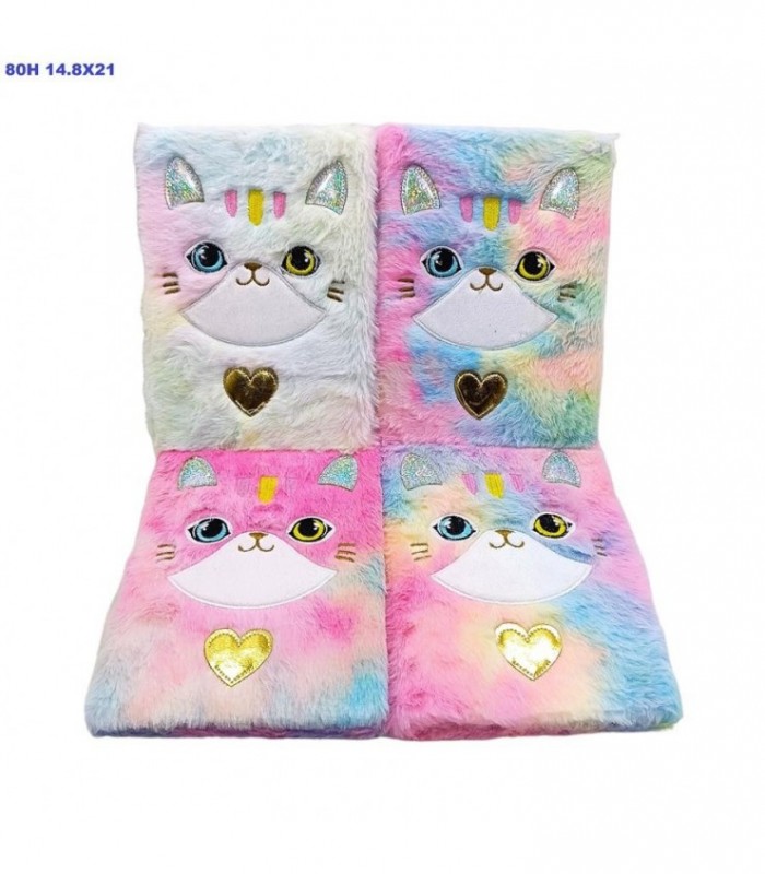 AGENDA C-PELO GATITA 80HJ 14.8X21 130347