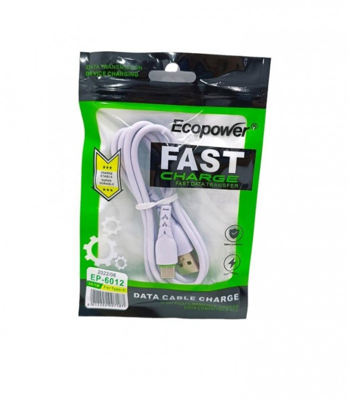 CABLE USB TYPE-C ECOPOWEREP-6023 EP-6012