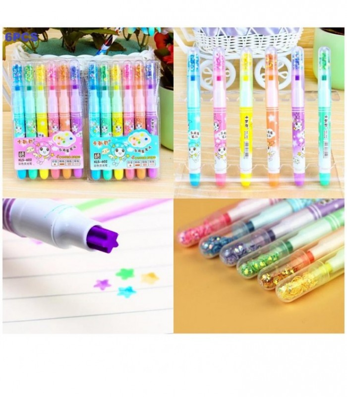 PINCEL 6PCS PUNTA SELLO KLS-602