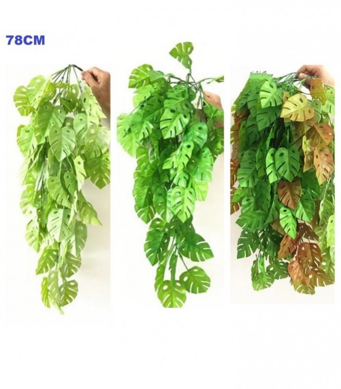 PLANTA RTIFICIAL 8CM VERDE HOJA 2C 131255