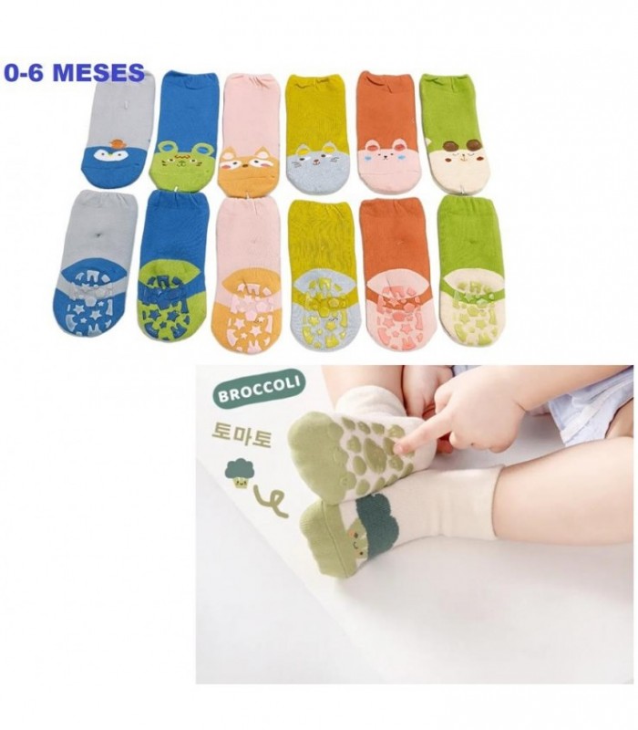 MEDIA BEBE 1PC 0-6M DIS.ANIMAL 129639
