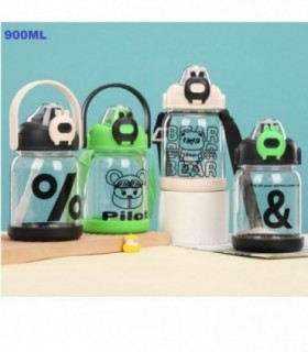 GARRAFA PLAST.4C 900ML T-BOX C-ALSA TB2023-201