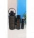 GARRAFA DE AGUA 3PCS 132293 500-900-2.0L  NEGRO132