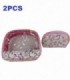 CARTUCHERA 2PCS UNICORNIO TRANSP.132601