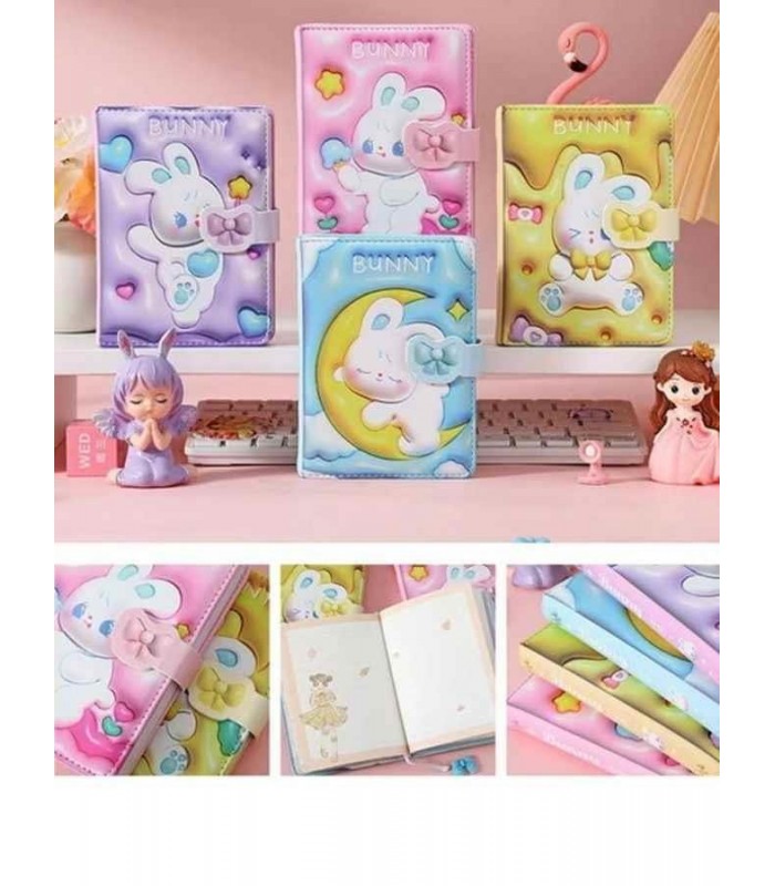 AGENDA PEQ 3D BUNNY 4C CONEJO  50K1019-1